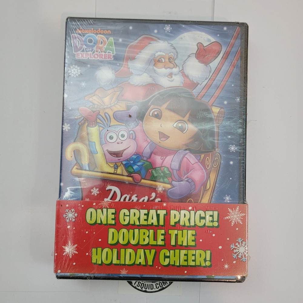 Nickelodeon DVD Dora the Explorer Christmas Carol & Christmas TWO DVD MOVIES